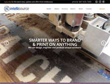 Tablet Screenshot of intellisourcesolutions.com